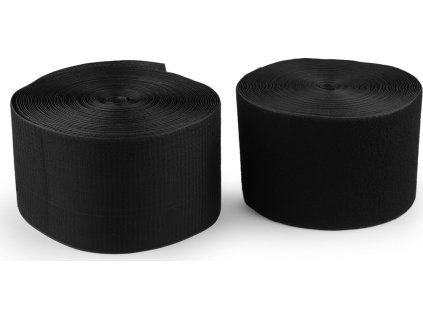 Suchý zip háček + plyš šíře 15 cm PES (Balení 1 m, Varianta černá)