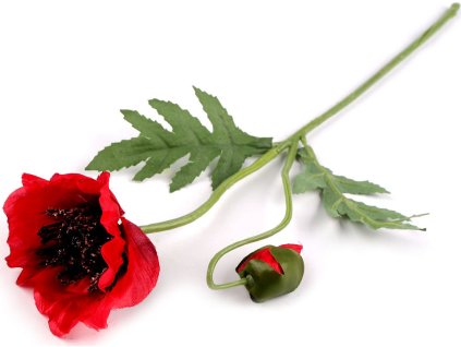 Umělý vlčí mák (Balení 1 ks, Varianta 2 červená)