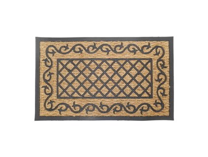 PRECIS - rohožka 45x75cm kokos + guma - obdélník