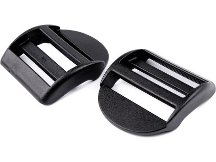 Průvlek šíře 50 mm žebříček (Balení 2 ks, Varianta černá)