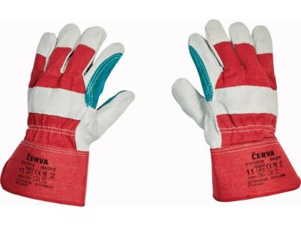 CERVA - MAGPIE pracovní kožené rukavice - vel. 11