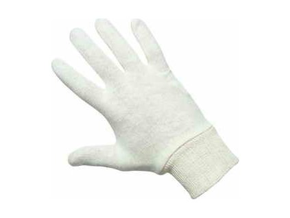 CERVA - TIT rukavice bavlněné s pružnou manžetou - velikost 10