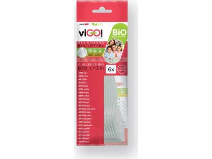viGO! BIO lžíce cukrová třtina - 6 ks