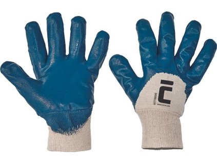 Rukavice KITTIWAKE 09/L, bavlněné, polomáčené