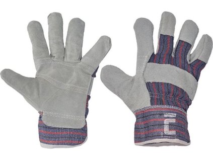 Rukavice GULL 11/XXL, kombinované, hovězí