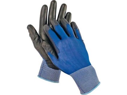 CERVA - SMEW rukavice nylonové s polyuretanovou dlaní - velikost 7