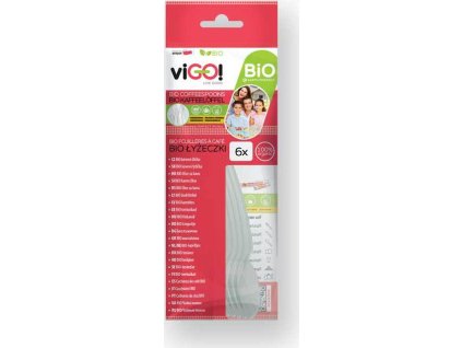 viGO! BIO lžička cukrová třtina - 6 ks