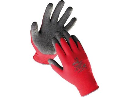 CERVA - HORNBILL - rukavice nylonové s pružnou gumovou dlaní - velikost 9