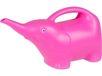 Konva Strend Pro, 1,5 lit., slon, konvička, ružová, plast, 27,5x11x15 cm