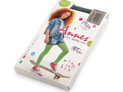 Dívčí punčocháče jednobarevné 40 den (Balení 1 ks, Varianta 1 (vel. 98/104) bílá)