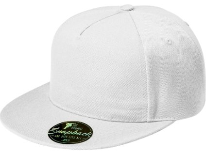 Rap 5P 301 Čepice unisex (Barva bílá, Velikost nastavitelná)