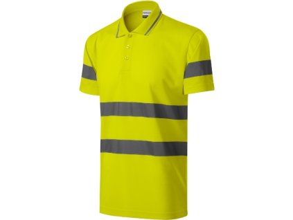 HV Runway 2V9 Polokošile unisex (Velikost S, Barva fluorescenční žlutá)