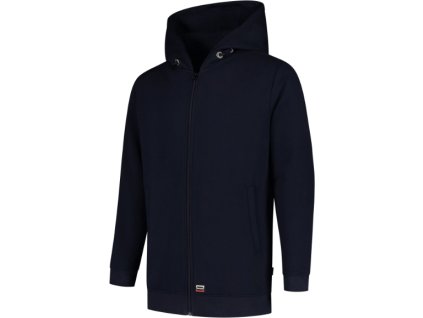 Hooded Sweat Jacket Washable 60°C T44 Mikina unisex (Velikost M, Barva ink)