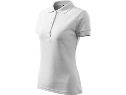 Pique Polo 210 Polokošile dámská (Barva bílá, Velikost 3XL)