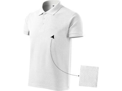 Cotton 212 Polokošile pánská (Barva bílá, Velikost 3XL)
