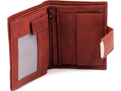 Dámská peněženka kožená (Balení 1 ks, Varianta 1 červená platina)