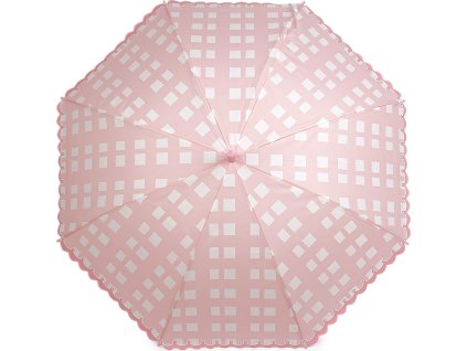 Dámský / dívčí vystřelovací deštník (Balení 1 ks, Varianta 1 růžová sv.)