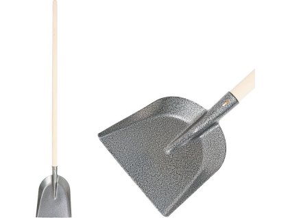 Lopata S504-3.WH Universal, 275x235 mm, dřevěná násada