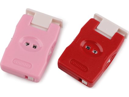 Počítadlo řad (Balení 1 ks, Varianta 1 růžová sv.)