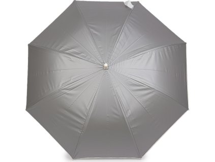 Dámský vystřelovací deštník béžový lem (Balení 1 ks, Varianta 1 šedá)