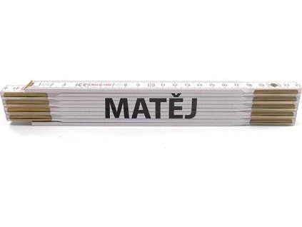 Skladací dvoumetr MATĚJ