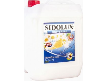 SIDOLUX - Soda power, marseilské mýdlo, 5l