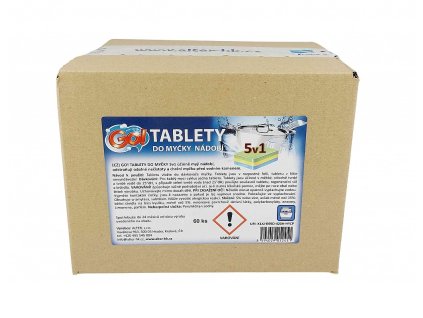 GO! TABLETY DO MYČKY 5v1 60 kusů