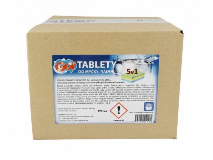 GO! TABLETY DO MYČKY 5v1 120 kusů