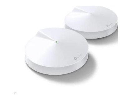 TP-Link DECO M5 - - systém WiFi - (2 routery) - až 4500 čtverečních stop - mesh - 1GbE - Wi-Fi 5 - Bluetooth - Dual Band