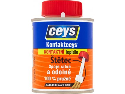 Kontaktní lepidlo CEYS Kontakceys 250ml se štětcem