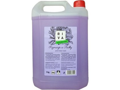 Tekuté mýdlo RIVA Antibakteriální přísada, 5l