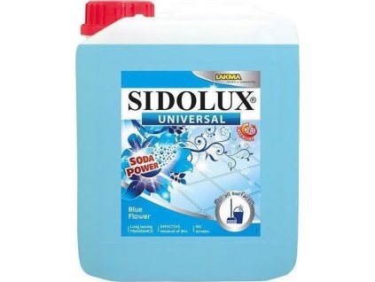 SIDOLUX - Soda power, blue fllowers, 5l