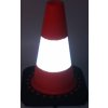 Dopravní kužel reflexní – Black Base (Verze Kužel Black base výška 30 cm. R1B - Kód: 13348)