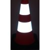 Dopravní kužel reflexní – Black Base (Verze Kužel Black base výška 30 cm. R1B - Kód: 13348)