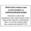 Elektronická evidence tržeb - EET  označení pokladny, provozovny