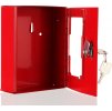 Požární krabička na klíče s kladívkem - V (kovová uzamykatelná), 120 x 150 x 40mm (Varianty Požární krabička na klíče s kladívkem (kovová uzamykatelná), 20 x 150 x 40mm, Kód: 25259)