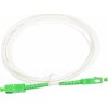 SC/APC-SC/APC FLEXI optický patch cord G.657B3 2mm 7m bílý simplex