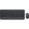 Logitech Signature MK650 Combo for Business - Klávesnice a sada myši - bezdrátový - Bluetooth LE - QWERTY - česká/slovenská - grafit