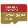 SanDisk Extreme - Paměťová karta flash (adaptér microSDXC na SD zahrnuto) - 128 GB - A2 / Video Class V30 / UHS-I U3 / Class10 - microSDXC UHS-I