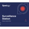 Synology Surveillance Device License Pack - Licence - 4 kamery