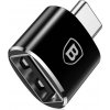 Baseus USB-A samice/USB Type-C samec redukce 2.4A, černá