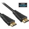 Kabel propojovací HDMI 1.4 s Ethernetem HDMI (M) - HDMI (M),  zlacené konektory, 2m