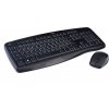 C-TECH klávesnice s myší WLKMC-02, bezdrátový combo set, ERGO, černý, USB, CZ/SK