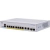 Cisco Business 350 Series CBS350-8P-E-2G - Přepínač - L3 - řízený - 8 x 10/100/1000 (PoE+) + 2 x kombinace SFP - Lze montovat do rozvaděče - PoE+ (67 W)