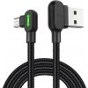 Kabel USB-Micro USB Mcdodo CA-5280 LED, 0,5 m (černý)