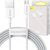 Kabel Baseus Superior Series USB na micro USB, 2A, 2 m (bílý)