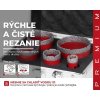 STREND PRO Diamantové vykružovací korunky na obklady korunkové vrtáky sada 5ks 20-68mm M14