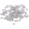 Spojovací kroužek dvojitý Ø4 mm (Varianta 1 nikl, Balení 20 g)