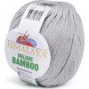 Pletací příze Deluxe Bamboo 100 g (Balení 1 ks, Varianta 1 (01) bílá)