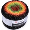Pletací příze Flowers Moonlight 260 g (Balení 1 ks, Varianta 1 (3279) růžová střední šedá)